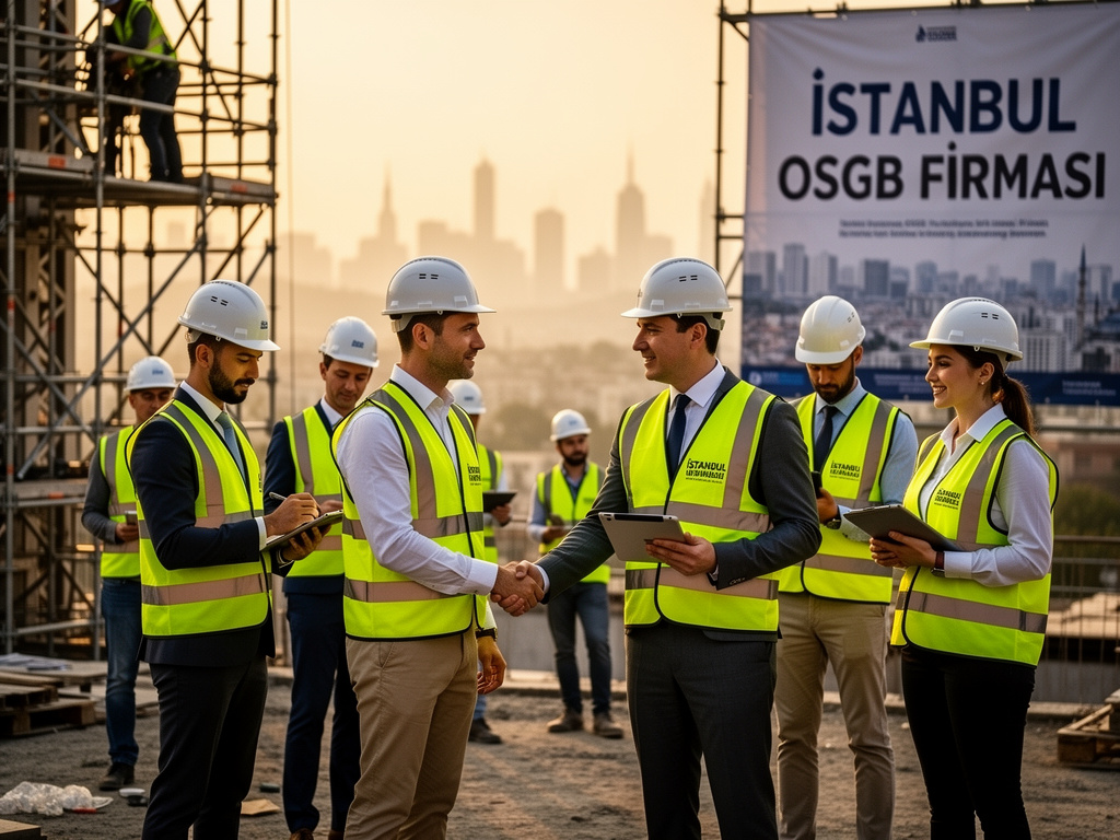 İstanbul'de saha denetimi yapan iş güvenliği uzmanı